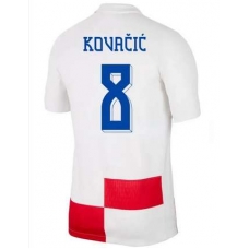 Новая форма сборной Хорватии 2024-2025 (основная) Ковачич. Шорты в подарок!  - фото 1